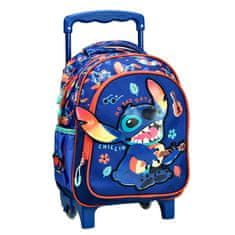 GIM Disney Lilo & Stitch Chillin' Rolling Kindergarten Backpack, Bag 30 cm