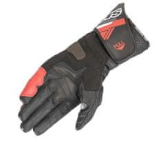 Alpinestars Rukavice na moto SP-8 V3 black/white/bright red vel. M