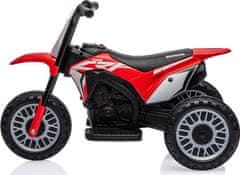 Baby Mix Elektrická motorka Baby Mix Honda CRF 450R červená