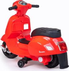 Baby Mix Dětská elektrická motorka Baby Mix Vespa červená