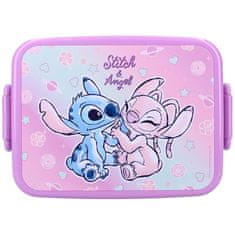 Vadobag Box na desiatu s klipsami Lilo a Stitch