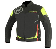 NAZRAN Bunda na moto California 2.0 black/fluo Tech-air compatible vel. M