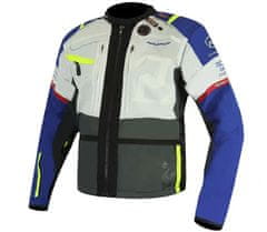 NAZRAN Bunda na moto Cavell Dakar white/blue/grey Tech-air compatible vel. 2XL