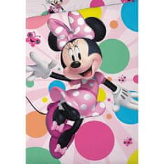 FARO Textil Detské obliečky Myška Minnie s motýlikmi 140x200 cm