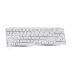 Keychron B6 Pro Bezdrôtová klávesnica Ultra-Slim, Bluetooth & 2.4GHz, Ivory White - B6P-K8