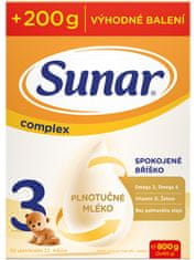 Sunar Complex 3 batolecí mléko 800 g