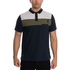 Fan-shop Polo LIVERPOOL FC Colour Block navy Velikost: L