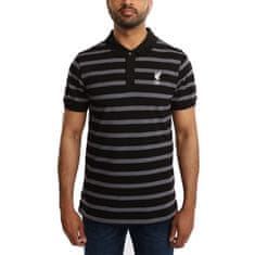 Fan-shop Polo LIVERPOOL FC Stripe black Velikost: L