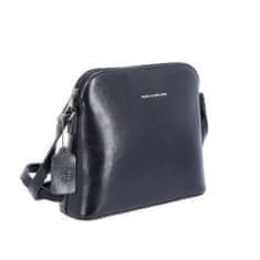 NOELIA BOLGER Dámska kožená crossbody kabelka NB 0078 black