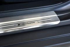 Avisa Ochranné kryty prahov, Nissan X-Trail III, T32, 2014- , Exclusive , Silver