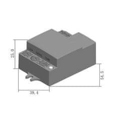 Maclean Mikrovlnný pohybový senzor , dosah 8m, max. záťaž 1200W, IP20, 5,8 GHz, MCE316