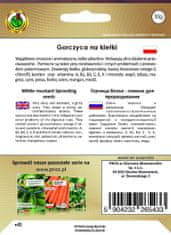 BOBIMARKET horčica semienka na klúčky na poruchy trávenia bez gmo 30g