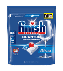 Finish Quantum - Kapsule do umývačky riadu 100 ks