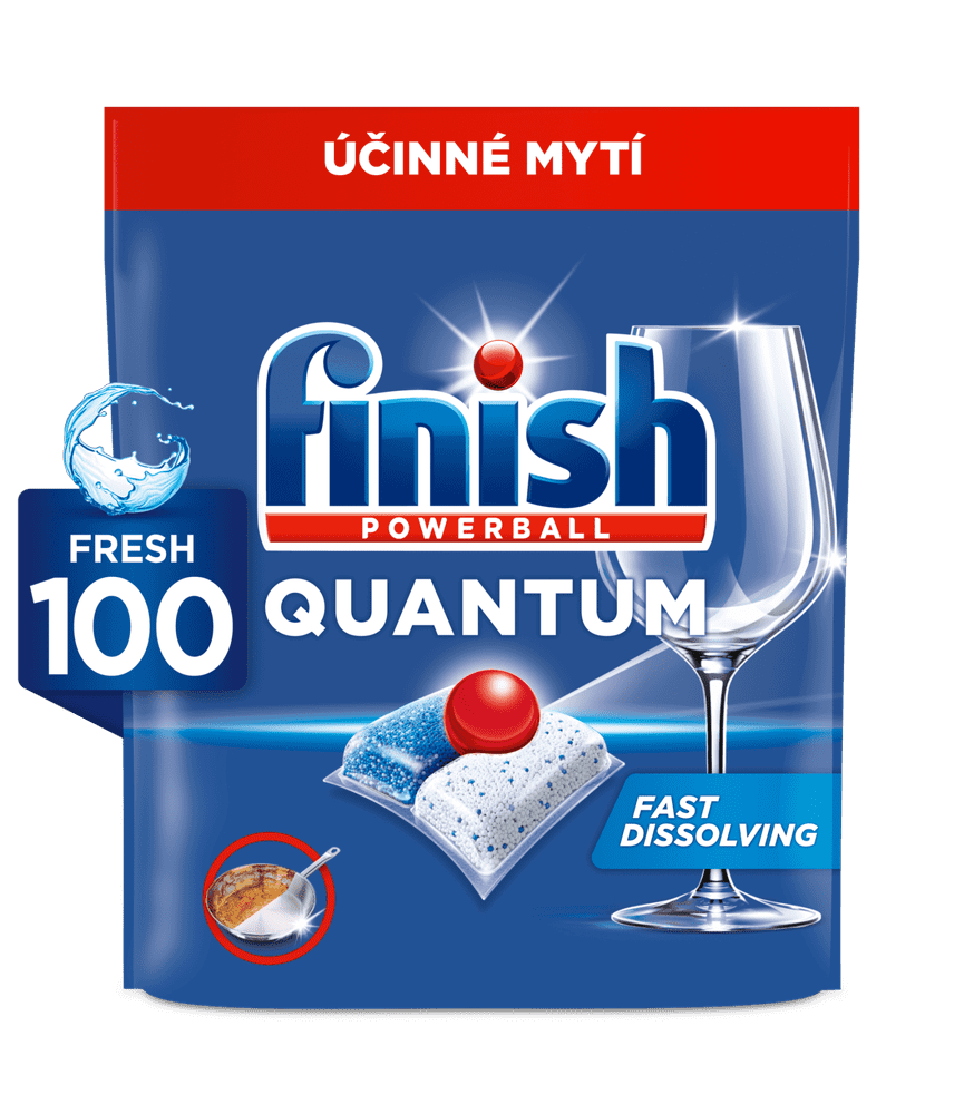 Finish Quantum - Kapsule do umývačky riadu 100 ks