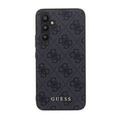 Guess Guess 4G Metal Gold Logo - Puzdro pre Samsung Galaxy A54 5G (sivé)