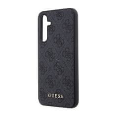 Guess Guess 4G Metal Gold Logo - Puzdro pre Samsung Galaxy A54 5G (sivé)