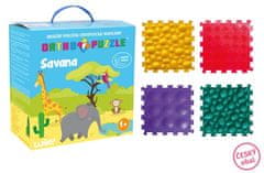 Wiky Puzzle ortopedické Savana ORTHO PUZZLE 8ks