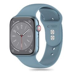 Tech-protect Silicone remienok na Apple Watch 42/44/45/49mm, winter blue