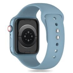 Tech-protect Silicone remienok na Apple Watch 42/44/45/49mm, winter blue