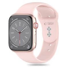 Tech-protect Silicone remienok na Apple Watch 42/44/45/49mm, light pink