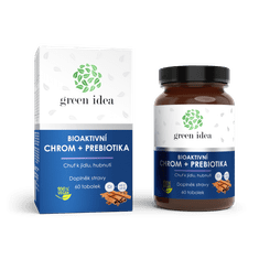 Green idea Bioaktívny chróm+prebiotiká - kapsule 60 ks