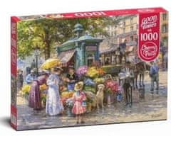 Cherry Pazzi Puzzle - Květinový trh 1000 dílků