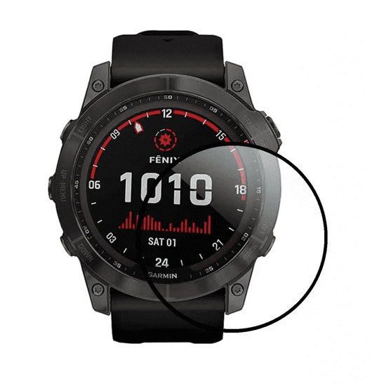 RedGlass Flexibilná ochrana displeja pre Garmin Fenix 7 Pro