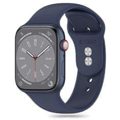 Tech-protect Silicone remienok na Apple Watch 42/44/45/49mm, midnight blue