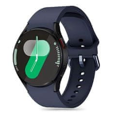 Tech-protect Silicone remienok na Samsung Galaxy Watch 4 / 5 / 5 Pro / 6 / 7 / FE, navy blue