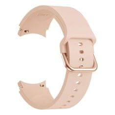 Tech-protect Silicone remienok na Samsung Galaxy Watch 4 / 5 / 5 Pro / 6 / 7 / FE, caffee latte