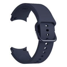 Tech-protect Silicone remienok na Samsung Galaxy Watch 4 / 5 / 5 Pro / 6 / 7 / FE, navy blue