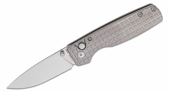 Kizer Ki4605A1 Original(XL) Titanium vreckový nôž 8,3 cm, Stonewash, textúrovaný titán