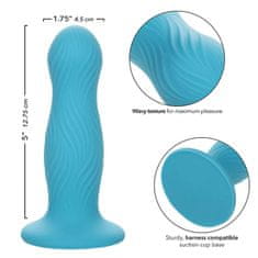 CalExotics CalExotics Wave Rider Swell (Blue), silikónové unisex dildo