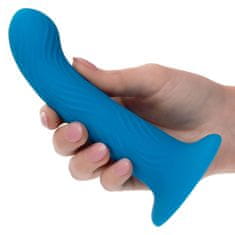 CalExotics CalExotics Wave Rider Ripple (Blue), silikónové unisex dildo