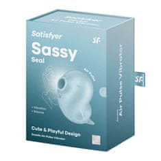 Satisfyer Satisfyer Sassy Seal (Blue), pulzátor klitorisu