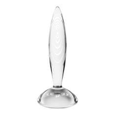 Satisfyer Satisfyer Sparkling Crystal (Transparent), sklenený análny kolík