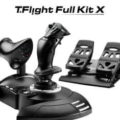 Thrustmaster T.Flight Full Kit X, pedálová sada TFRP RUDDER + Joystick Hotas pre Xbox seris X/S a PC