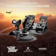 Thrustmaster T.Flight Full Kit X, pedálová sada TFRP RUDDER + Joystick Hotas pre Xbox seris X/S a PC