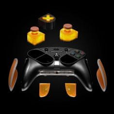 Thrustmaster eSwap X LED ORANGE CRYSTAL pack, 7 modulov pre eSwap X, pre PC a Xbox Series X/S (4460222)