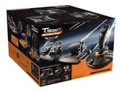 Thrustmaster Joystick T16000 FLIGHT PACK + plynový pedál + pedálová sada, pre PC