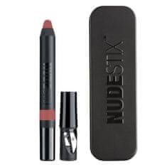 NUDESTIX Dlhotrvajúci matný rúž a ceruzka na pery (Magnetic Matte Lip Color) (Odtieň Rose)