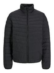 Jack&Jones Plus Pánska bunda JJESTATE 12258998 Black (Veľkosť 3XL)