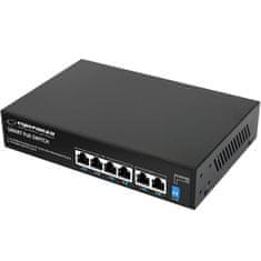 Esperanza POE Switch ESPERANZA ENS105 Spinner 4POE+2 UPLINK PORT 10/100Mb