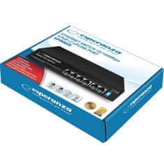 Esperanza POE Switch ESPERANZA ENS105 Spinner 4POE+2 UPLINK PORT 10/100Mb