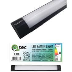 Solex Svietidlo lineárne LED 120cm QTEC Q-35B 36W 4000K 2880lm čierne