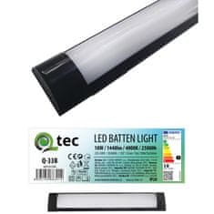 Solex Svietidlo lineárne LED 60cm QTEC Q-33B 18W 4000K 1440lm čierne