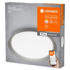 LEDVANCE Svietidlo LEDVANCE SMART WIFI ORBIS PLATE GREY 430mm 26W/3-6500K CCT IP20 TW