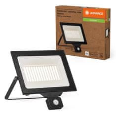 LEDVANCE Reflektor LED 100W+PIR 4000K BK LEDVANCE FL ESSENTIAL SENSOR