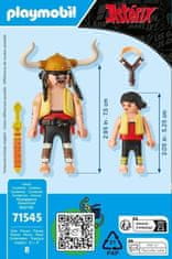 Playmobil 71545 Asterix: Zmasabujon y Kruton a Pepé