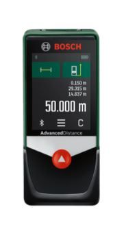 Bosch digitální laserový dálkoměr AdvancedDistance 50C (0.603.672.2Z0)